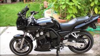 FZS 600  Yamaha FZS 600 Fazer 1999  prezentacja po remoncie i porady przed zakupem 5DM470 [upl. by Hannahc]