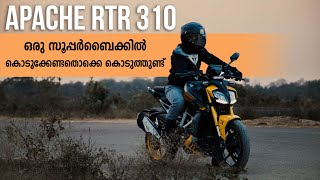 TVS Apache RTR 310 Malayalam Review [upl. by Adolpho]