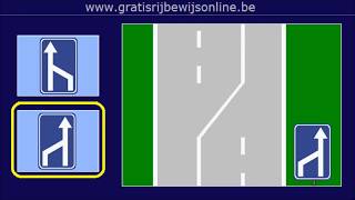 Copy of GRATIS RIJBEWIJS ONLINE 2 Rijbewijs B  OPENBARE WEG  RIJSTROKEN [upl. by Nalac]