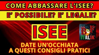 COME ABBASSARE LISEE Consigli Pratici per Ottimizzare la Vostra Situazione Finanziaria [upl. by Noed]