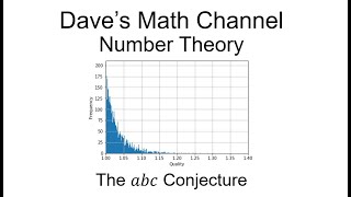 The abc Conjecture [upl. by Raimes]