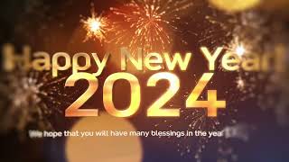 NEW YEAR 2024 1 MIN COUNTDOWN FULL HD [upl. by Palmer]