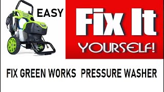 How to fix green works products amp pressure washers [upl. by Gut]