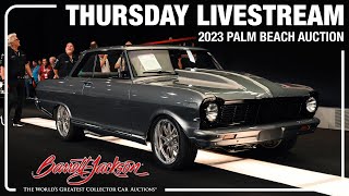 2023 PALM BEACH THURSDAY LIVESTREAM  Thursday April 13 2023  BARRETTJACKSON 2023 AUCTION [upl. by Capps]