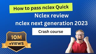 Epi1 How to pass nclex first try  nclex review  nclex next generation 2023  NCLEX [upl. by Gmur]