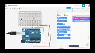 Arduino Online Lesson 3 LED brightness with Photoresistor Light Sensor using Tinkercad Circuits [upl. by Ynnaf]