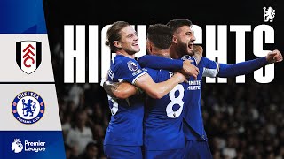 Fulham 02 Chelsea  HIGHLIGHTS  Premier League 202324  Chelsea FC [upl. by Irahk]