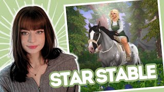 PLAYING MY FAVOURITE NOSTALGIC GAME  Star Stable [upl. by Adnovay]