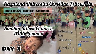 Holiday Bible School NUCF Lumami Sunday School Children Day 1 [upl. by Barbabra]