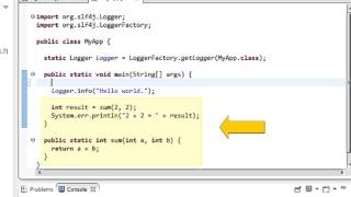 6 minute SLF4J tutorial for the beginner 201306 [upl. by Frankel]