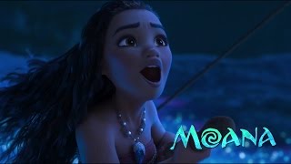 🌊 Moana  How Far Ill Go Reprise Audio Version with Movie Scene  Lyrics on subtitles HD [upl. by Nnaylrebmik]