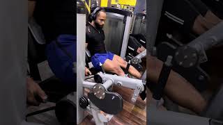 Ejercicio 🏋️‍♀️ de cuádriceps y femorales en el gym 💪 [upl. by Dibru233]