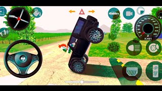 Dollar Song Modified Mahindra Black Thar😈 Indian Cars Simulator 3D  Android Gameplay [upl. by Winfred22]