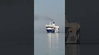 Eckero Line Ferry arriving into Tallinn Estonia 🇪🇪 ferry tallinn estonia [upl. by Akiehs554]