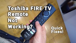 Toshiba Fire TV Remote Not Working  5Min Troubleshooting [upl. by Ybhsa329]