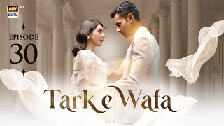 Tark e Wafa Episode 30  6 August 2024 English Subtitles ARY Digital Drama [upl. by Ybeloc]