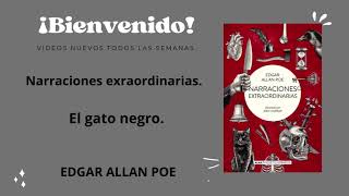 El gato negro de Edgar allan poe Audio libro español latino [upl. by Tobie]