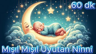 DANDİNİ DANDİNİ DASTANA Ninnisi ❤️1 saat kesintisiz ❤️Lullaby Uyusunda Büyüsün Ninni [upl. by Adnihc87]