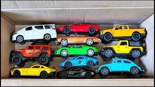 Box Full of Model Cars Mazda Mx5 Koenigesgg Jesko Lamborghini Scv12 Byd Yang Wang U8 Toyota Car [upl. by Nyltiac]