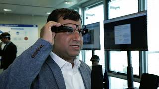 Nagarro demo Smart Glasses supporting the Connected Worker [upl. by Yarised]