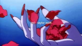 red taylors version  taylor swift slowed  reverb [upl. by Akayas]