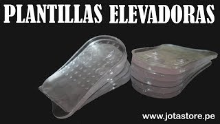 Plantillas Elevadoras Silicona elevate shoes [upl. by Blackstock]