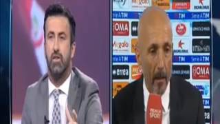 SPALLETTI si INCAZZA con PANUCCI e BESTEMMIA in studio  post PescaraRoma 14 HD 240417 [upl. by Eizzik]