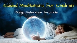 Guided Meditations for Kids to Sleep  Sleep Meditation for Children 5 in 1  Bedtime Relaxation [upl. by Jacobsen]