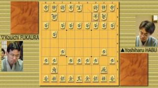 Shogi News 81st Kisei Title Match Game 1 HABU vs FUKAURA [upl. by Nilauqcaj]