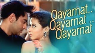 Qayamat Qayamat  Ajay Devgan  Urmila Matondkar  Mahima Chaudhary  Alka Yagnik  Sukhwinder Singh [upl. by Lletniuq169]