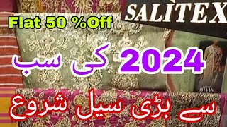 Salitax Flash Sale  Low Price  Luxury Chiffon Collection Flat 50  Off [upl. by Airahcaz998]