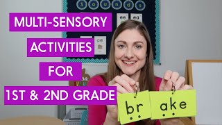 FREE Materials amp Ideas MultiSensory Activities for 1st amp 2nd Grade [upl. by Nosahc]