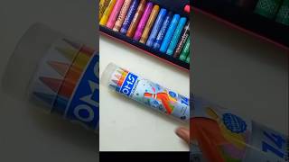 WHICH COLOUR IS BEST PLASTIC CRAYONS 🆚OIL PASTELS 🤫 shorts ytshorts [upl. by Odoric]