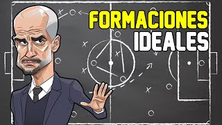 Formaciones IDEALES para GANAR en el FÚTBOL [upl. by Theresa393]