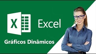 Gráficos Dinâmicos no EXCEL 2016 [upl. by Kimberly]