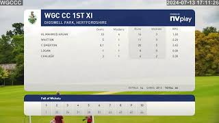 Welwyn Garden City CC 1st XI v Flitwick 1st XI HPCL Round 10 [upl. by Rich]