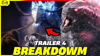 GODZILLA x KONG THE NEW EMPIRE  TRAILER 4 BREAKDOWM [upl. by Yursa]