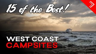 15 of the Best Campsites on the West Coast of South Africa [upl. by Yanttirb614]