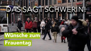 Wünsche zum Frauentag Das sagt Schwerin [upl. by Patin73]