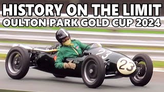 The 2024 Oulton Park Gold Cup Historic Racing Classic Car Auction Paddock [upl. by Telrahc]