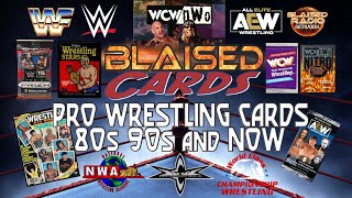 913 Blaised Cards  Pro Wrestling Cards WWE AEW WCW [upl. by Judah]