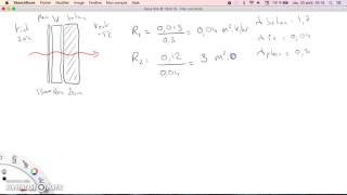 Déperditions Calcul U mur composé [upl. by Minica]