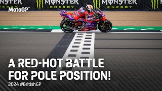 The amazing last 5 minutes of MotoGP™ Q2 🔥  2024 BritishGP [upl. by Alyek]