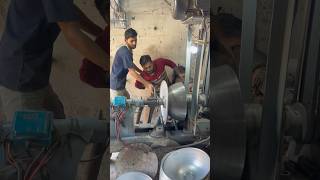 Stainless steel large bowl making process shorts utensils amazing [upl. by Acissj]