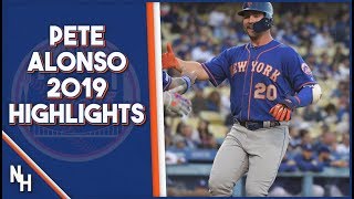 Pete Alonso 2019 Highlights [upl. by Anilam355]