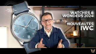 IWC  Nouveautés 2024 Watches and Wonders [upl. by Ariew]