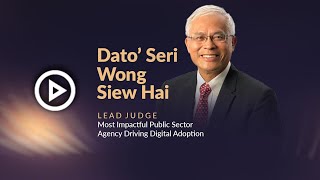 Top in Tech Innovation Awards A message from Dato Seri Wong Siew Hai [upl. by Charron650]