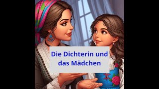 German conversation  The poetess and the girl German [upl. by Conley]