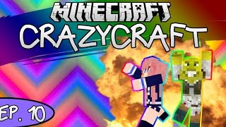 WHAT DID WE DO  CrazyCraft w LDShadowLady  Ep10 [upl. by Leboff]