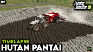 Buying a fertilizer spreader liming amp canola harvest contracts  FS25 Timelapse Hutan Pantai  2 [upl. by Alehc]